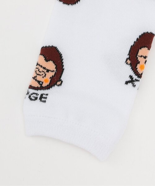 XLARGE KIDS（エクストララージキッズ）の「ファニーゴリラ総柄レッグウォーマー（その他ベビー用品・キッズ・ブラック/ホワイト・F）」の4枚目の写真