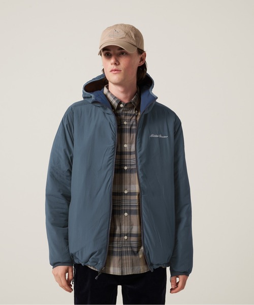 Eddie Bauer（エディーバウアー）の「イグナイトライト ストレッチ リバーシブル フーディ（ブルゾン・メンズ・ブラック/ブルー/ライトベージュ・L/XXL/M/XL）」の19枚目の写真