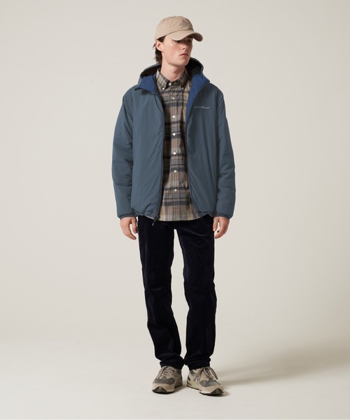 Eddie Bauer（エディーバウアー）の「イグナイトライト ストレッチ リバーシブル フーディ（ブルゾン・メンズ・ブラック/ブルー/ライトベージュ・L/XXL/M/XL）」の20枚目の写真