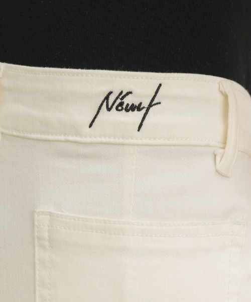 NEUNA（ヌナ）の「【NEUNA ORIGINAL】フレアデニム（デニムパンツ・レディース・ホワイト/ライトブルー・SMALL/MEDIUM/LARGE）」の8枚目の写真