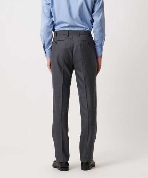 UNITED ARROWS(ユナイテッドアローズ)の「サージ テーパード 1プリーツ スラックス(スラックス・メンズ・グレー系/ネイビー・48/44/50/46)」の9枚目の写真
