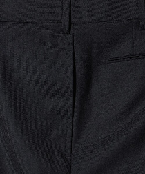 UNITED ARROWS(ユナイテッドアローズ)の「サージ テーパード 1プリーツ スラックス(スラックス・メンズ・グレー系/ネイビー・48/44/50/46)」の14枚目の写真