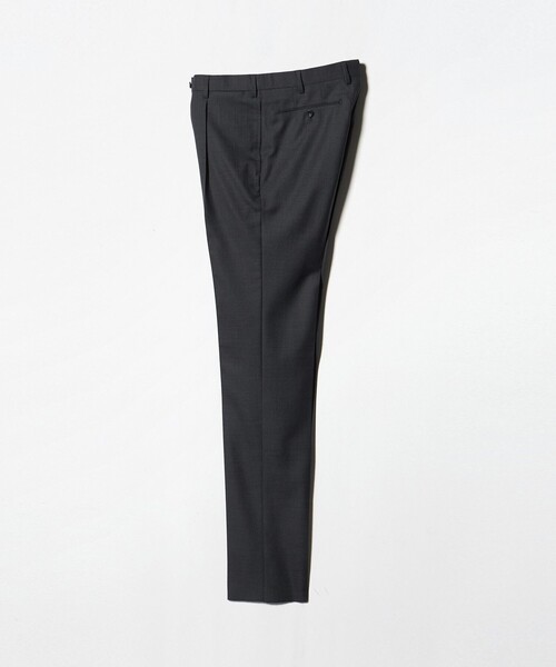 UNITED ARROWS(ユナイテッドアローズ)の「サージ テーパード 1プリーツ スラックス(スラックス・メンズ・グレー系/ネイビー・48/44/50/46)」の19枚目の写真