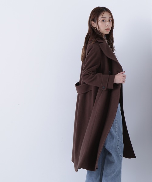 早期割引！モテビッグカラーダブルチェスタNATURAL BEAUTY BASIC 早期割引！モテビッグカラーダブルチェスタNATURAL BEAUTY BASIC
