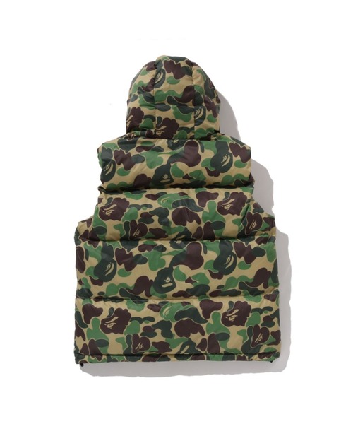 A BATHING APE(アベイシングエイプ)の「ABC CAMO DOWN VEST(ダウンベスト・メンズ・グリーン/ピンク/ブルー・LARGE/SMALL/X-LARGE/MEDIUM/XX-LARGE)」の4枚目の写真