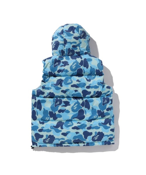 A BATHING APE(アベイシングエイプ)の「ABC CAMO DOWN VEST(ダウンベスト・メンズ・グリーン/ピンク/ブルー・LARGE/SMALL/X-LARGE/MEDIUM/XX-LARGE)」の5枚目の写真
