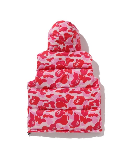 A BATHING APE(アベイシングエイプ)の「ABC CAMO DOWN VEST(ダウンベスト・メンズ・グリーン/ピンク/ブルー・LARGE/SMALL/X-LARGE/MEDIUM/XX-LARGE)」の6枚目の写真