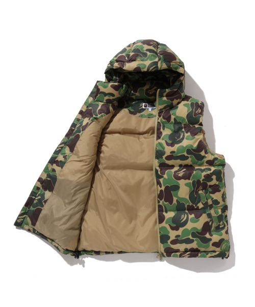 A BATHING APE(アベイシングエイプ)の「ABC CAMO DOWN VEST(ダウンベスト・メンズ・グリーン/ピンク/ブルー・LARGE/SMALL/X-LARGE/MEDIUM/XX-LARGE)」の7枚目の写真