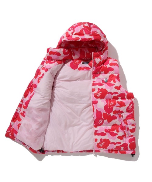 A BATHING APE(アベイシングエイプ)の「ABC CAMO DOWN VEST(ダウンベスト・メンズ・グリーン/ピンク/ブルー・LARGE/SMALL/X-LARGE/MEDIUM/XX-LARGE)」の9枚目の写真