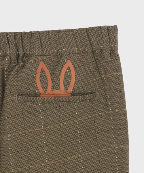 Psycho Bunny(サイコバニー)の「ポケットバニー チェックパンツ(スラックス・メンズ・ブラウン/ベージュ・X-LARGE/LARGE/MEDIUM)」の13枚目の写真