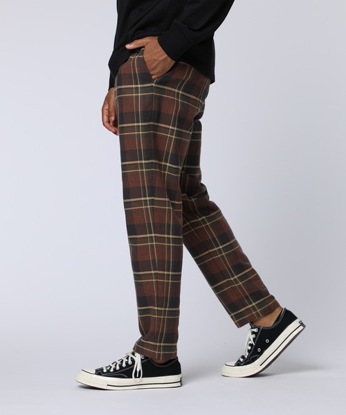 Psycho Bunny(サイコバニー)の「ポケットバニー チェックパンツ(スラックス・メンズ・ブラウン/ベージュ・X-LARGE/LARGE/MEDIUM)」の3枚目の写真