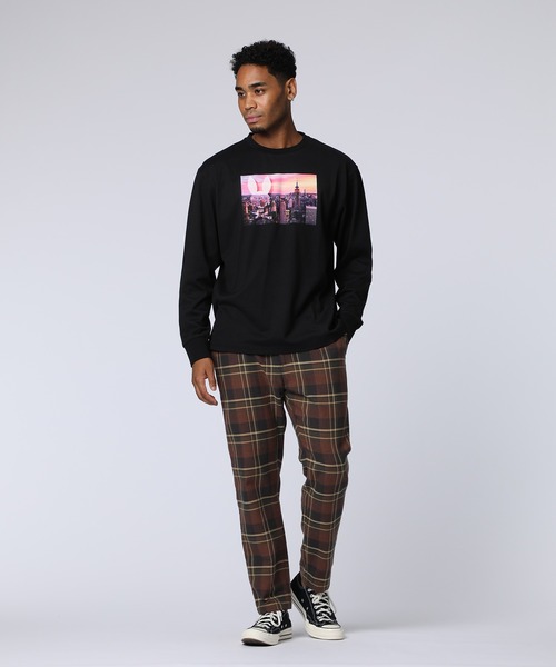 Psycho Bunny(サイコバニー)の「ポケットバニー チェックパンツ(スラックス・メンズ・ブラウン/ベージュ・X-LARGE/LARGE/MEDIUM)」の5枚目の写真