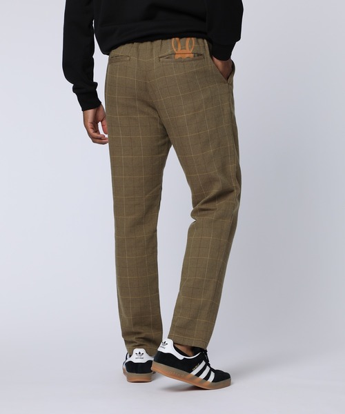 Psycho Bunny(サイコバニー)の「ポケットバニー チェックパンツ(スラックス・メンズ・ブラウン/ベージュ・X-LARGE/LARGE/MEDIUM)」の9枚目の写真