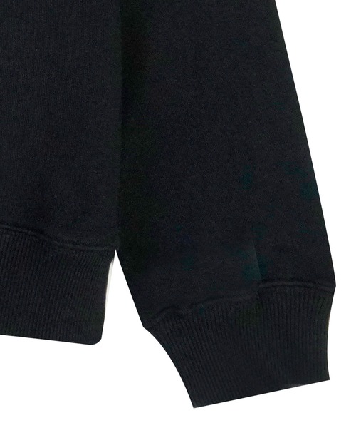 MSGM(エムエスジーエム)の「【NEW】MSGM ブラッシュロゴ スウェットシャツ【Japan Exclusive】(スウェット・レディース・ブラック×ピンク・S/XS/M/L)」の4枚目の写真
