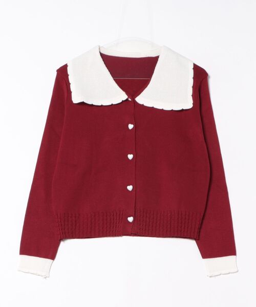 値下げしました☺︎ オレボレブラ ぶたさんハート柄のカーディガン 楽天市場】HOOK ハート風船を飛ばしたクマちゃん刺繍