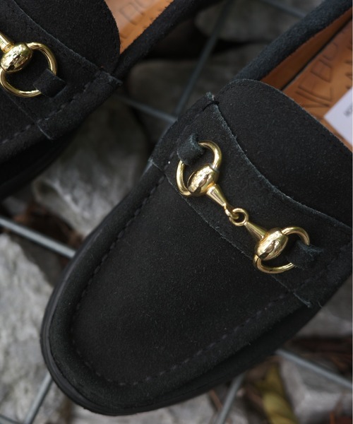 MANEBU（マネブ）の「MANEBU/マネブ　BITCH SUEDE　ビットローファー　スエード　レディース（ローファー・レディース・ブラック・36/37/38）」の6枚目の写真