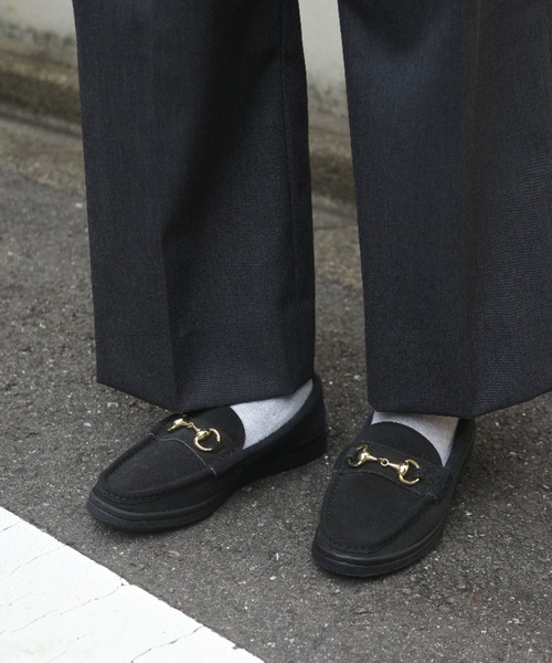 MANEBU（マネブ）の「MANEBU/マネブ　BITCH SUEDE　ビットローファー　スエード　レディース（ローファー・レディース・ブラック・36/37/38）」の8枚目の写真