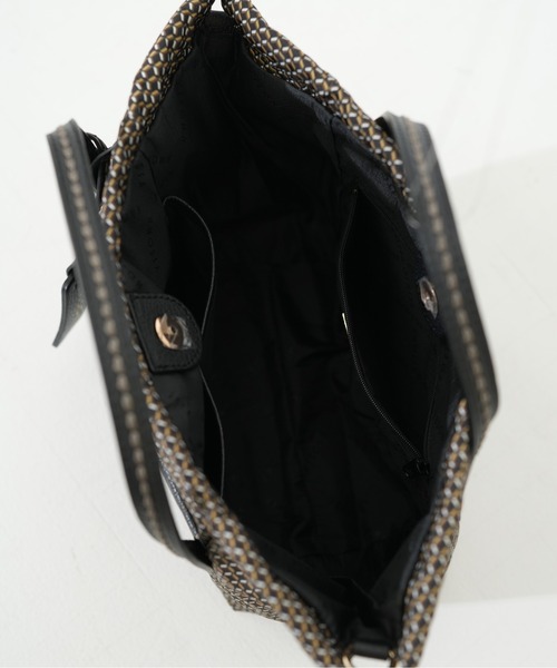 SAC'S BARJean（サックスバージーン）の「【VISONA/ヴィソナ】 HAND BAG S（ハンドバッグ・レディース・スカイブルー/ブラック/レッド/ベージュ系その他/グレイッシュベージュ/ブルー・FREE）」の20枚目の写真