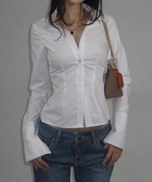 UP START（アップスタート）の「【LAMPOON】ロングカフスシャツ（シャツ/ブラウス）」