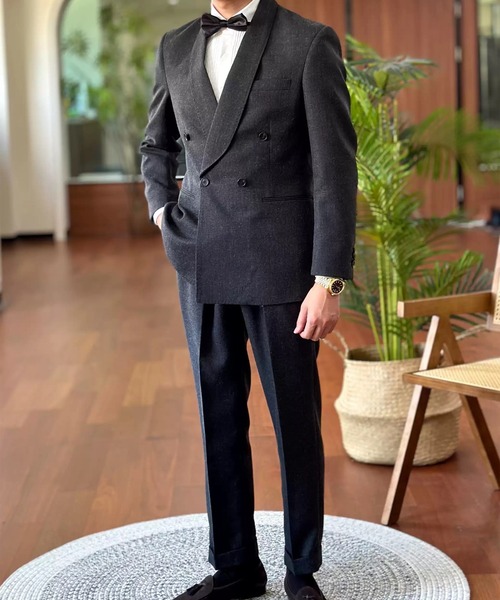 セール】【Cloudstyle】ダブルブレスト6ボタン ジャケット&パンツ セール】【Cloudstyle】ダブルブレスト6ボタン ジャケット&パンツ