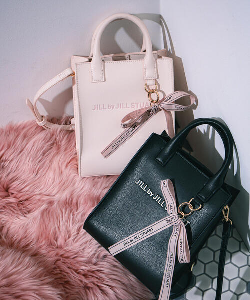 ◇チャーム付きミニトートバッグ（ショルダーバッグ）｜JILL by