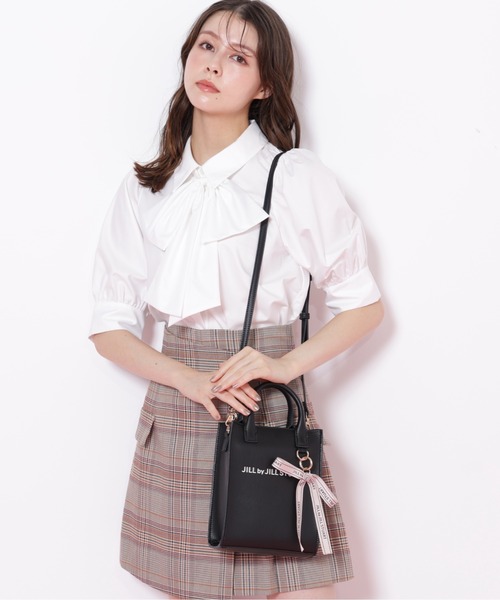 ◇チャーム付きミニトートバッグ（ショルダーバッグ）｜JILL by JILL