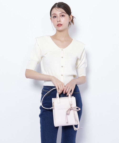 ◇チャーム付きミニトートバッグ（ショルダーバッグ）｜JILL by JILL