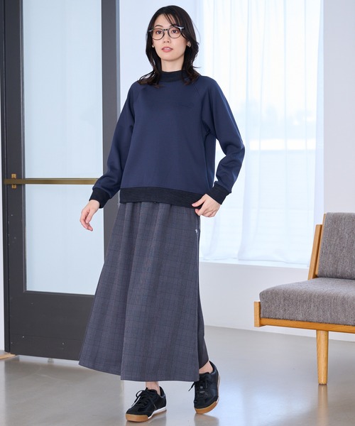 Arnold Palmer（アーノルドパーマー）の「リブアクセント カットプルオーバー（Tシャツ/カットソー・レディース・ワイン/アイボリー/ネイビー・L/M/S）」の7枚目の写真