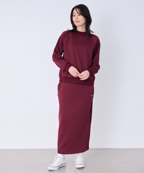 Arnold Palmer（アーノルドパーマー）の「リブアクセント カットプルオーバー（Tシャツ/カットソー・レディース・ワイン/アイボリー/ネイビー・L/M/S）」の9枚目の写真