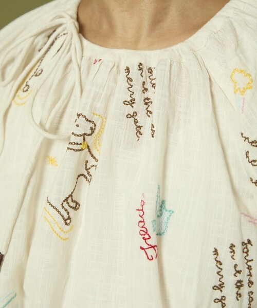 セール】Freada/フリーダ モチーフ刺繍 柄 ワンピース（ワンピース