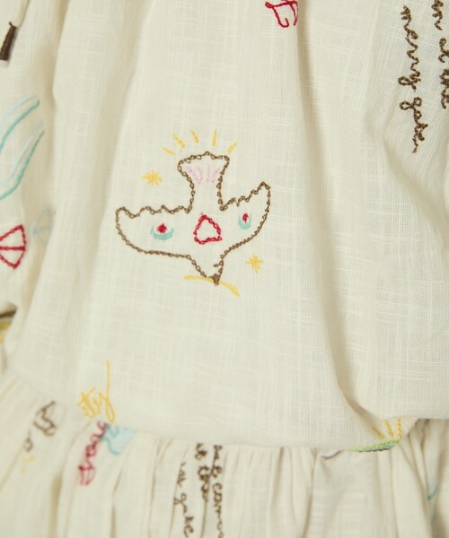 セール】Freada/フリーダ モチーフ刺繍 柄 ワンピース（ワンピース