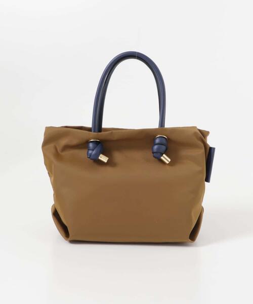 URBAN RESEARCH ROSSO WOMEN(アーバンリサーチ ロッソ)の「『一部別注カラー』VIOLA d’ORO BIANCA S(トートバッグ・レディース・ブラック/ブラウン系その他/ブラック系その他/ベージュ・SMALL)」の6枚目の写真