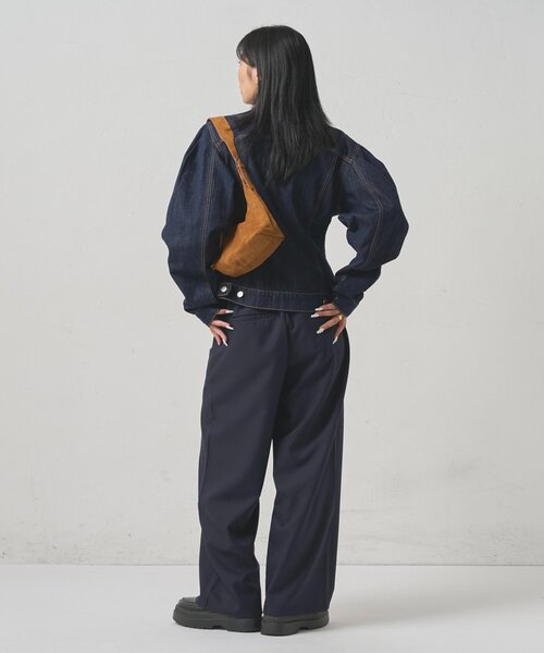perna パフスリーブデニムジャケット22AW パフスリーブデニム
