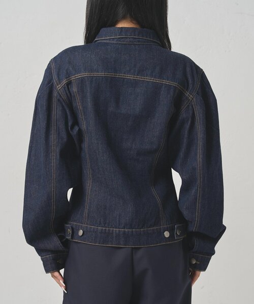 ブラックデニムジャケット パフスリーブ セール】パフスリーブデニムジャケット（デニムジャケット）｜WHO'S