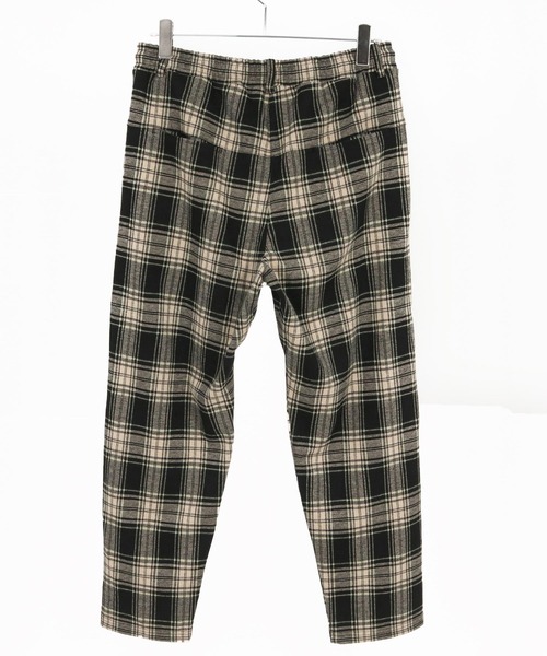 CAMBIO(カンビオ)の「mp14203-Check Ponti Tapered Pants テーパードパンツ(A57025cmb)(その他パンツ・メンズ・ブラック/ネイビー・S/M/L)」の18枚目の写真