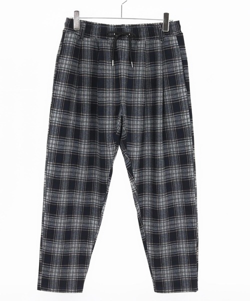 CAMBIO(カンビオ)の「mp14203-Check Ponti Tapered Pants テーパードパンツ(A57025cmb)(その他パンツ・メンズ・ブラック/ネイビー・S/M/L)」の20枚目の写真