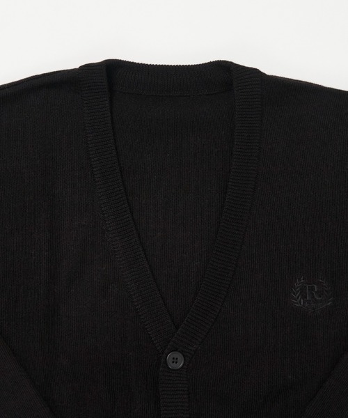 repipi armario(レピピ アルマリオ)の「スクールカーディガン(カーディガン/ボレロ・キッズ・ネイビー/ブラック/グレー・160/150/140)」の7枚目の写真