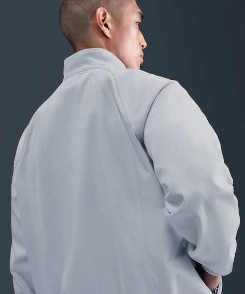 NIKE SB（ナイキエスビー）の「ナイキ SB デニム フルジップ トラックジャケット / Nike SB Denim Full-Zip Track Jacket IH1989-085 Football Grey（ブルゾン・メンズ・グレー・L/M/XL/2XL/S）」の2枚目の写真