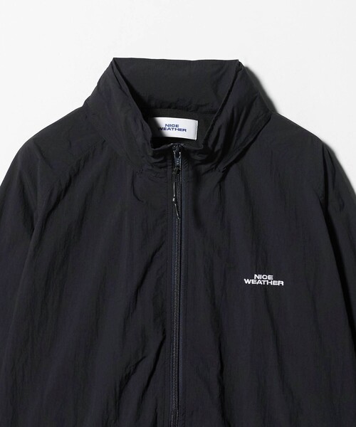 セール】＜NICE WEATHER＞ナイロン スタンドブルゾン（ナイロン