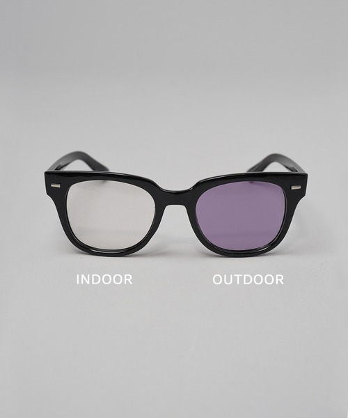 WEB限定】Photochromic Lens Boston sunglasses/トランジションレンズ