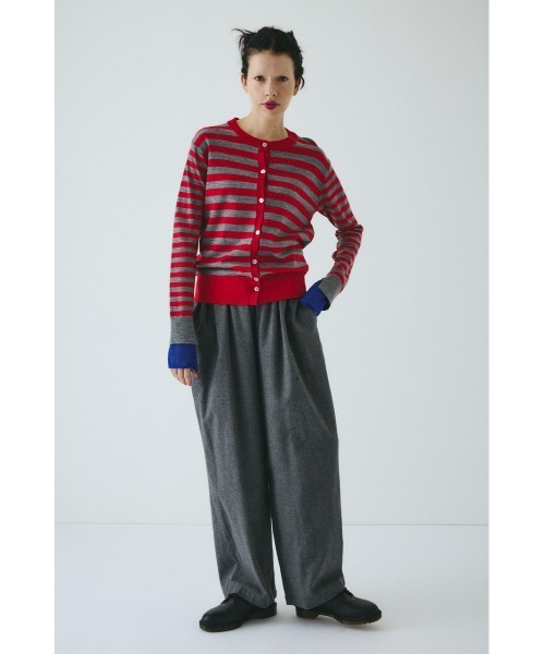 TTT_MSW Border Knit Cardigan ニットカーディガン HeRIN.CYE | Border knit cardigan (カーディガン ) |SHEL'TTER WEBSTORE