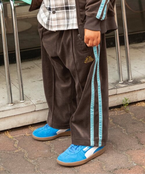 ジュニア対応】ベロアトラックパンツ(セットアップ可)（その他パンツ