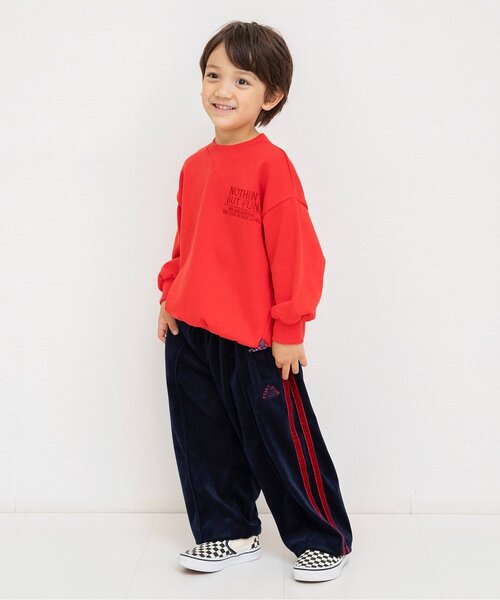 ジュニア対応】ベロアトラックパンツ(セットアップ可)（その他パンツ
