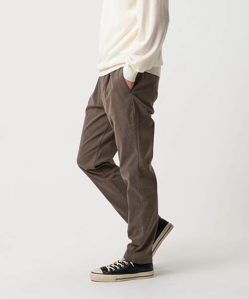 トリコット コーデュロイ 1プリーツ イージーパンツ NO.5 ストレッチ