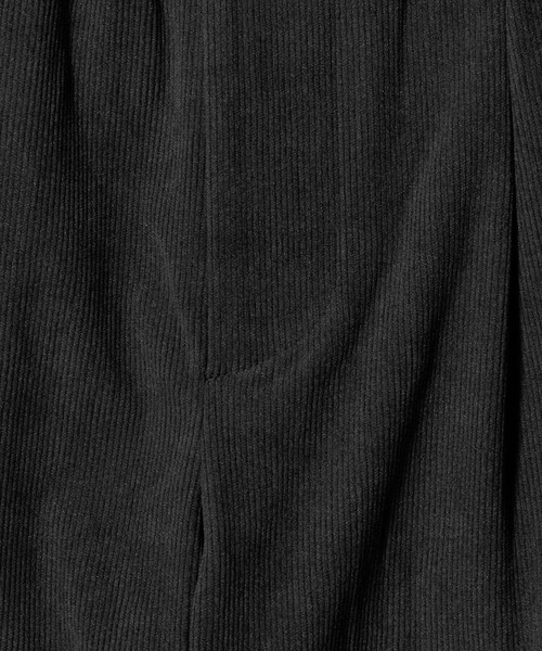 BEAUTY&YOUTH UNITED ARROWS（ビューティーアンドユースユナイテッドアローズ）の「トリコット コーデュロイ 1プリーツ イージーパンツ NO.5 ストレッチ（その他パンツ・メンズ・ブラック/オフホワイト/ダークグリーン/モカ・L/S/M/XL）」の10枚目の写真