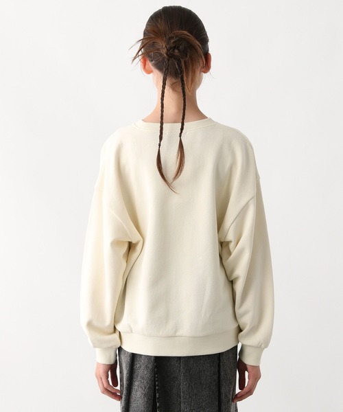 GLOBAL WORK（グローバルワーク）の「ヘビロテスウェットワイド長袖/579710（スウェット・キッズ・ホワイト系5/チャコールグレー/ホワイト系6/パープル・150cm/160cm/130cm/140cm）」の10枚目の写真