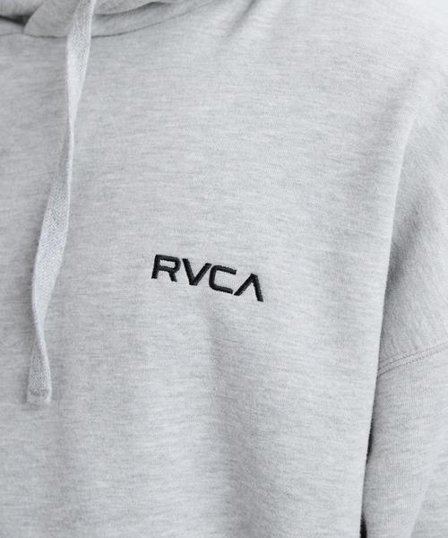 RVCA（ルーカ）の「RVCA メンズ BACK SIDE ARCH RVCA HD パーカー 【2025年秋冬モデル】 @autumn/ルーカバックデザインビッグロゴプルオーバーパーカー・フーディー（パーカー・メンズ・ベージュ系その他/ブラック/クリーム/ヘザーグレー・SMALL/MEDIUM/LARGE/X-LARGE）」の13枚目の写真
