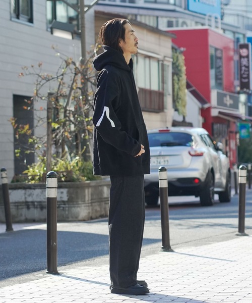 RVCA（ルーカ）の「RVCA メンズ BACK SIDE ARCH RVCA HD パーカー 【2025年秋冬モデル】 @autumn/ルーカバックデザインビッグロゴプルオーバーパーカー・フーディー（パーカー・メンズ・ベージュ系その他/ブラック/クリーム/ヘザーグレー・SMALL/MEDIUM/LARGE/X-LARGE）」の22枚目の写真