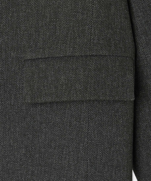 新品未使用タグ付きlouren herringbone jacket louren/ローレン】herringbone jacket/ヘリンボーンジャケット