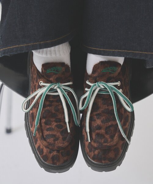 WHO'S WHO gallery（フーズフーギャラリー）の「【SLOPPY】COLOR-BLOCKED PLATFORM LOAFERS（ローファー・レディース・ブラック/ブラウン/キャメル/ブラック系その他/ブラウン系その他/サンドベージュ・MEDIUM/LARGE/X-LARGE）」の7枚目の写真